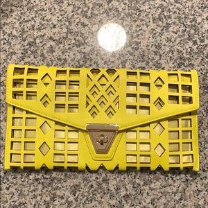 Neon Yellow clutch